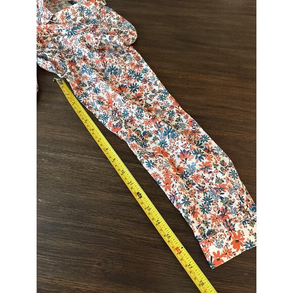 Saint James Fanny Floral Shirt Womens M/L Floral Button Front Cotton Blouse - Picture 12 of 12